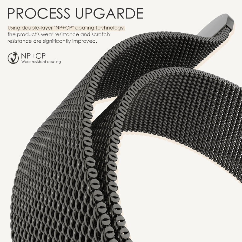 Milanese loop strap For Apple  - Milanese Loop Magnetic recension och pris