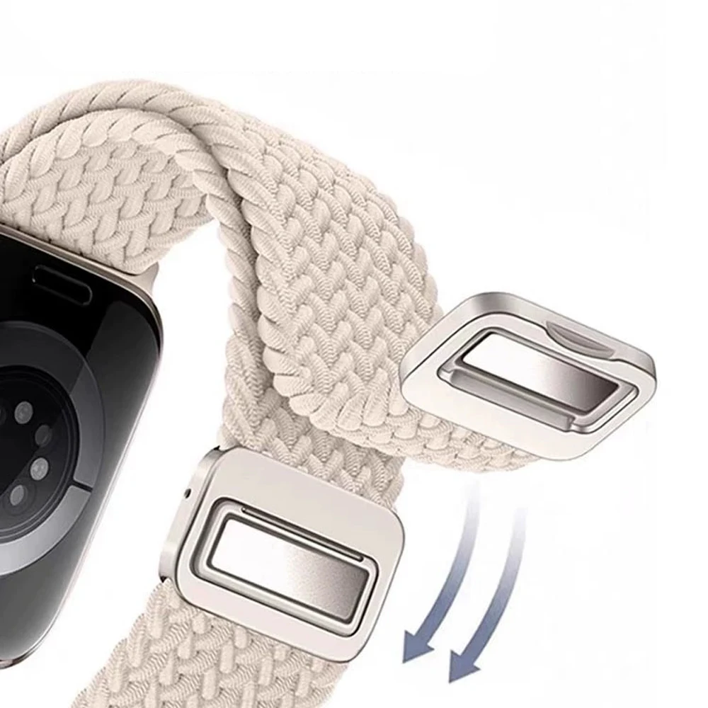 Nylon Braided Loop Strap for A - Milanese Loop Magnetic recension och pris