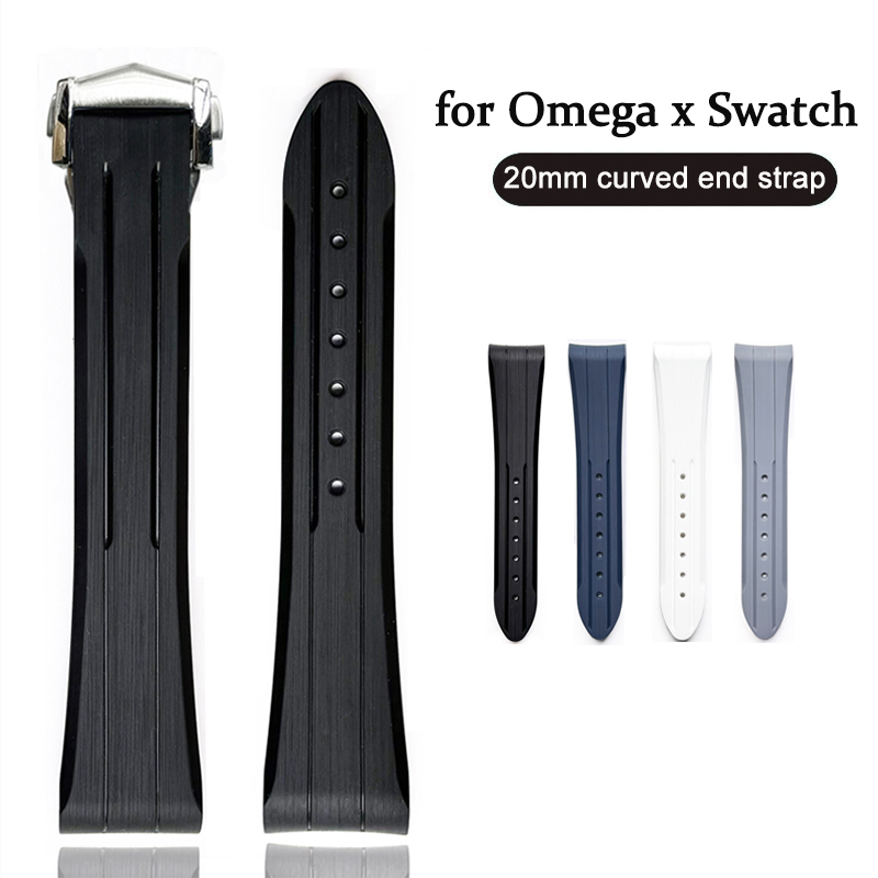 20mm Rubber Strap for Omega X  - Omega Watch Seamaster recension och pris