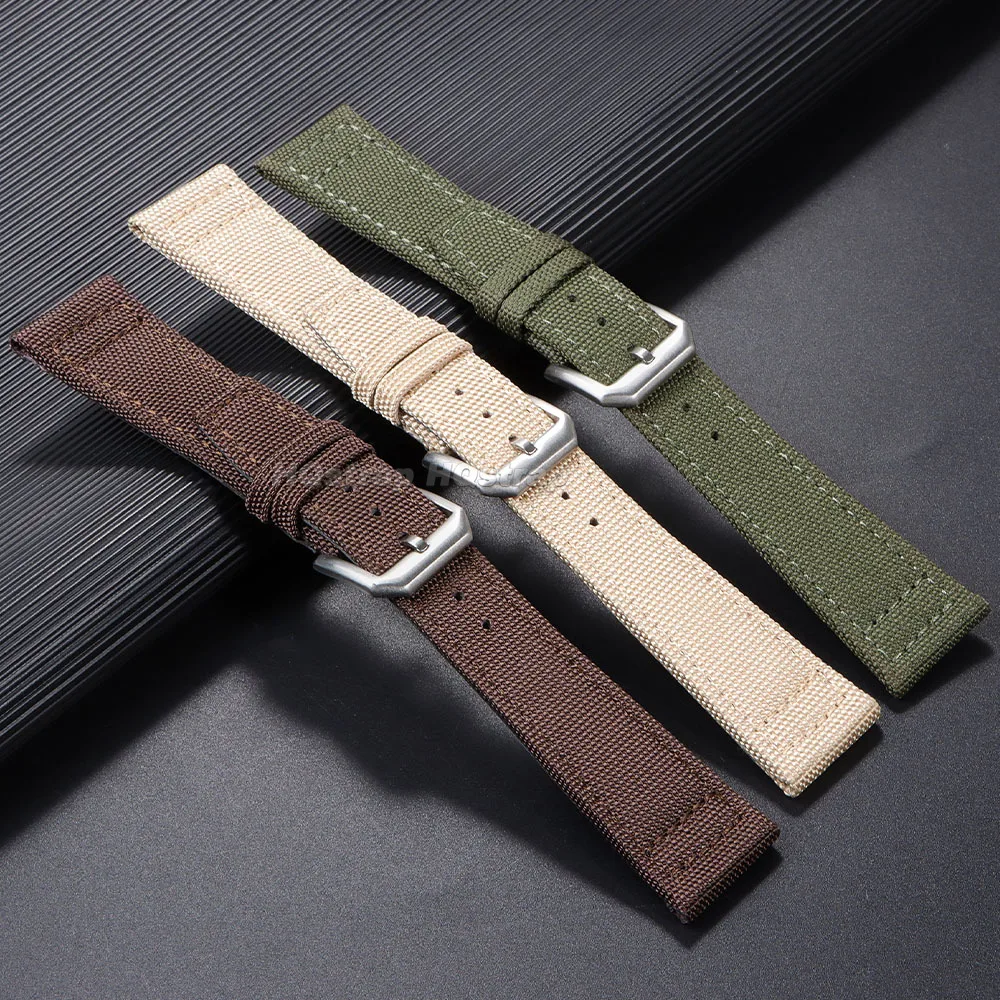 Nylon Canvas Watch Strap for I - Suede Strap Watch recension och pris