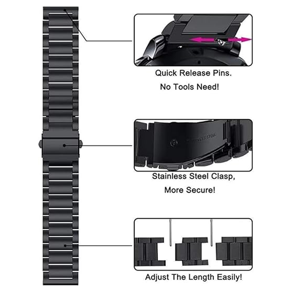 Luxurious Bands for Redmi Watc - Butterfly Clasp Deployant recension och pris