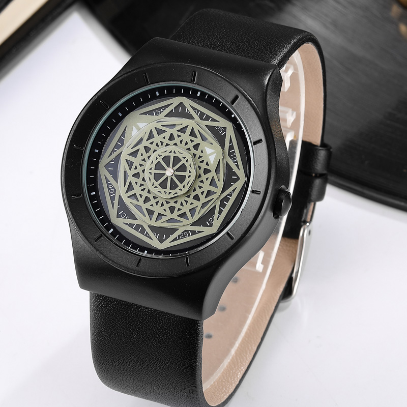 Geek Watches Men Minimalist Tu - Leather Watch Band Men recension och pris