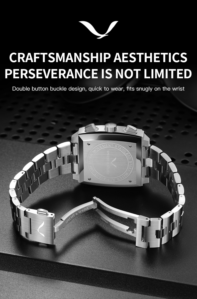 Specht&Sohne New Arrivals Japa - Leather Watch Band Men recension och pris